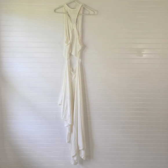 New Free People Bethany Sun Dress White Large Sundress - Picture 5 of 9